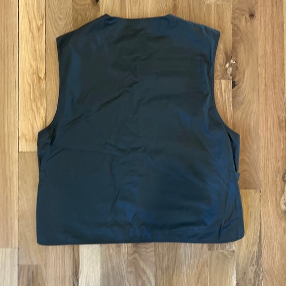 Mens Kenneth Barnard KB Co2 Olive Green Vest w/Wool Plaid Lining sz L - Picture 6 of 6